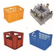 Top Quality Injection Vegetable Crate Plastic Mould/OEM Custom Injection Plastic Crate Mold